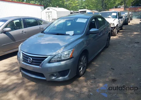 2013 Nissan Sentra Sr из США, поврежденный, VIN 3N1AB7AP8DL771093
